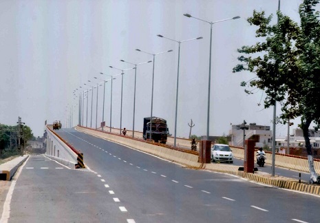4 Lane ROB at Railway level crossing on Delhi – Ambala Railway line at Kurukshetra.