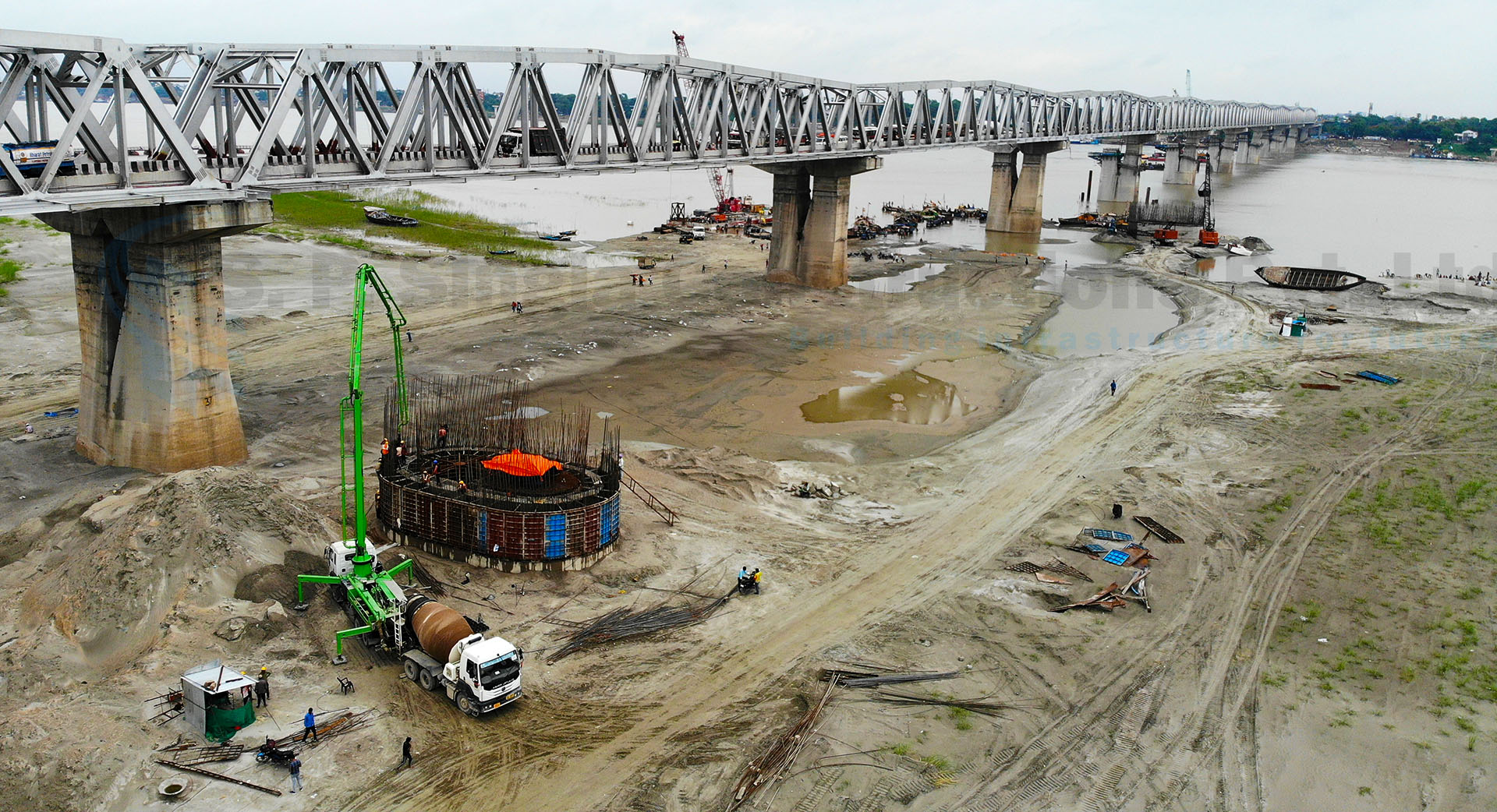 New 4-Lane Extradosed Bridge across the Ganges on NH-19 at Patna in the state of Bihar