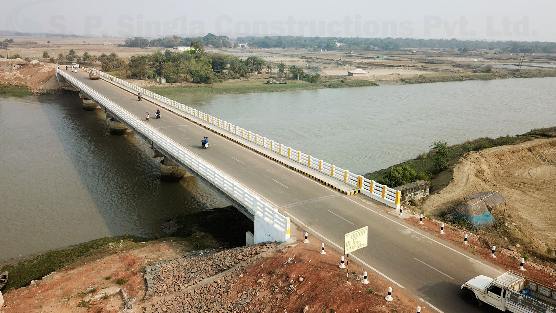 Bridge across Panchpuda river on Haldipada-Solapata road, Dist-Balasore, Odisha