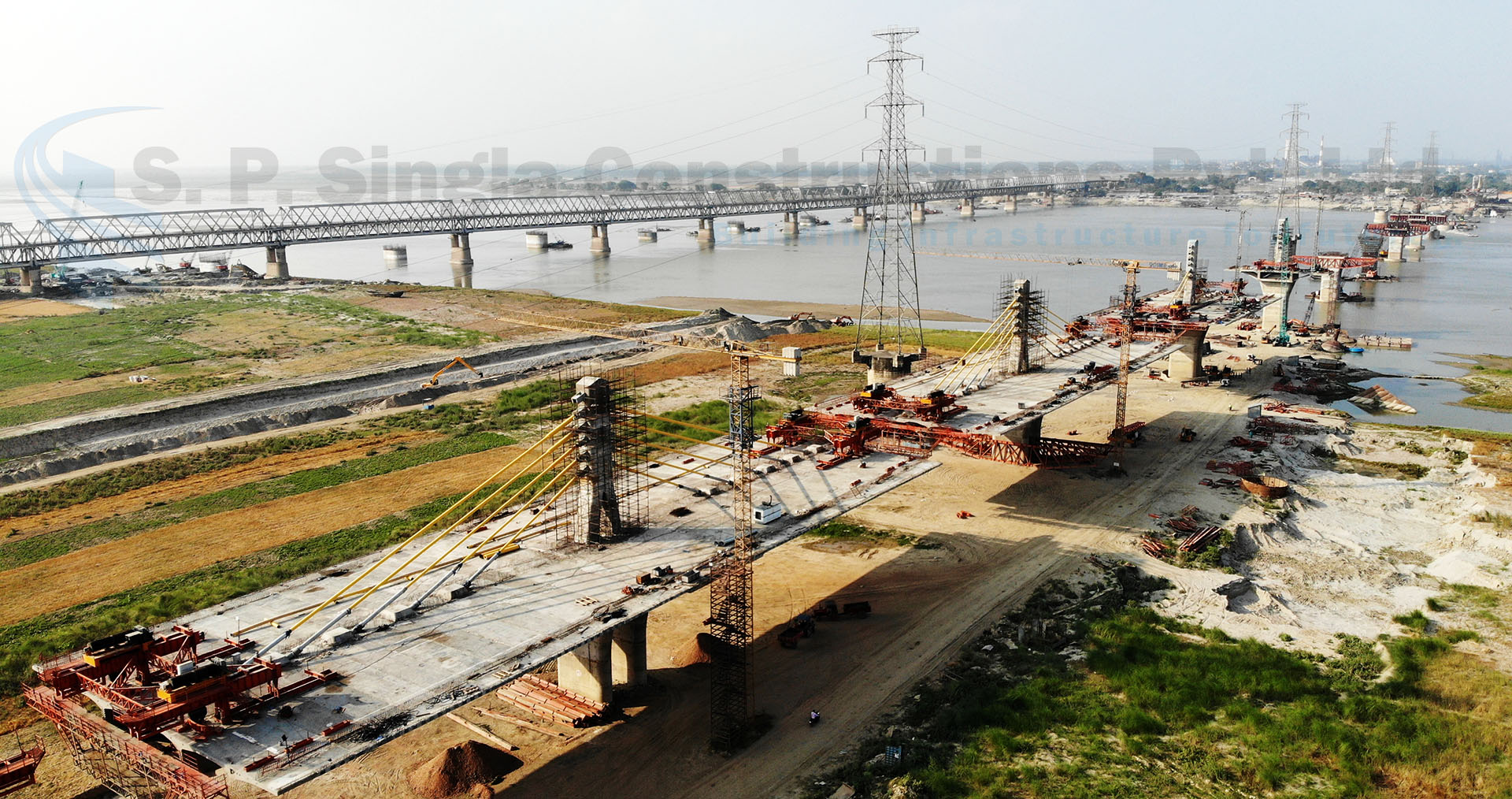 Extradosed Bridge across the Ganges on NH-31 Aunta-Simaria, Mokama (JV)