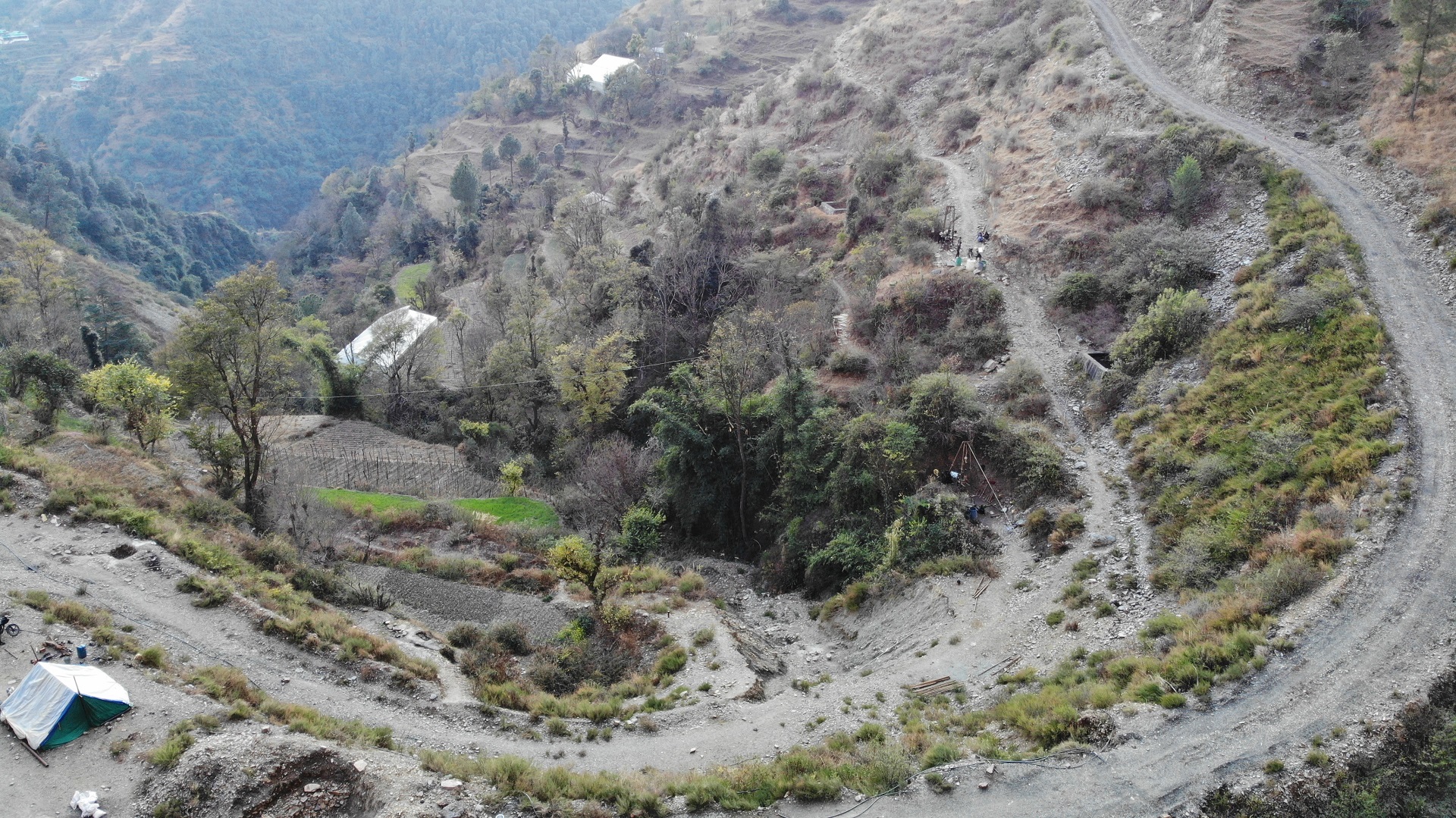 Design and Construction of Shimla Bypass, Package-1 Between Kaithlighat – Sakral