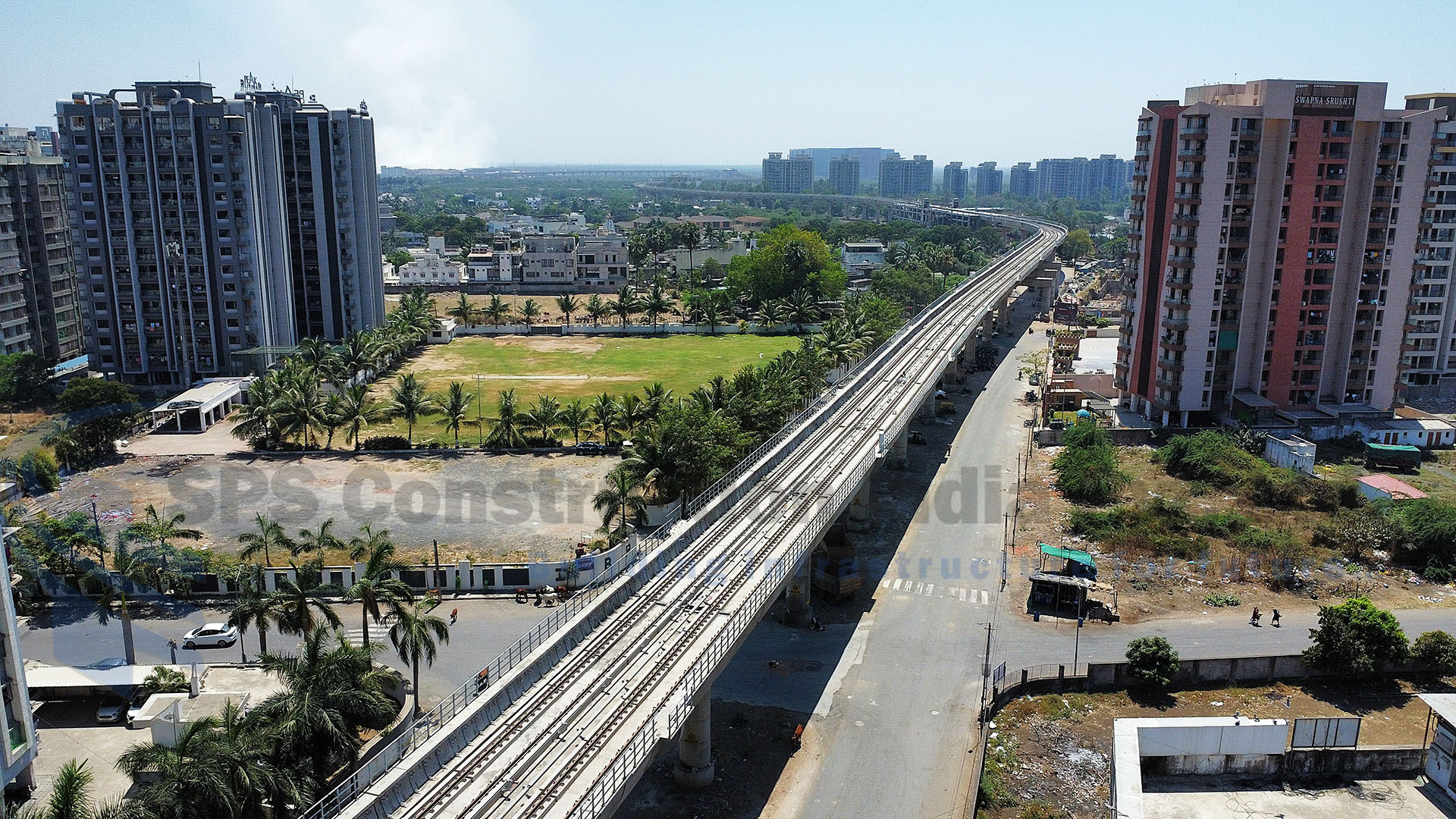 Construction of 11.60 Km Elevated Viaduct from Kadarsha Ni Nal to Dream City Surat