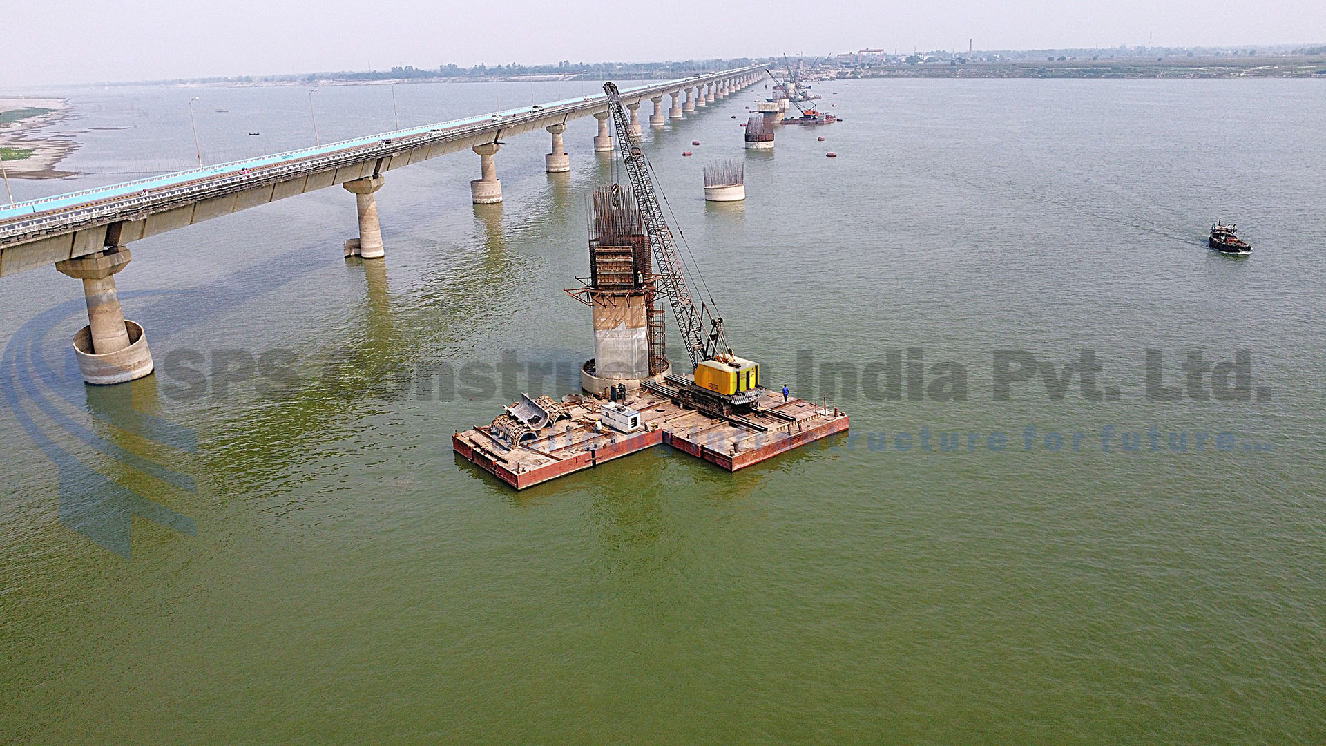 4 Lane Bridge across the Ganges parallel to existing Vikramshila Setu in the State of Bihar