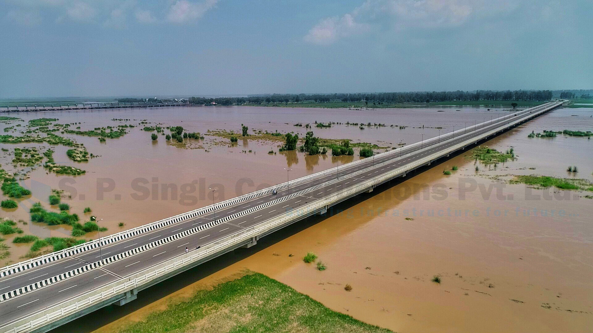 9.90 Km Long 4 Lane Bypass from Km 158.350 to 166.925 of NH-15 (new NH No. 54) at Harike in Punjab on EPC mode