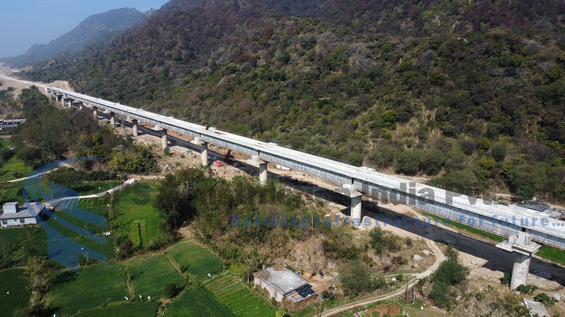 Construction of 5 Railway Bridges over Donal Khad, Dabatwali Khad, Balaknath Khad, Dharot I & II Nala in the state of Punjab & Himachal Pradesh