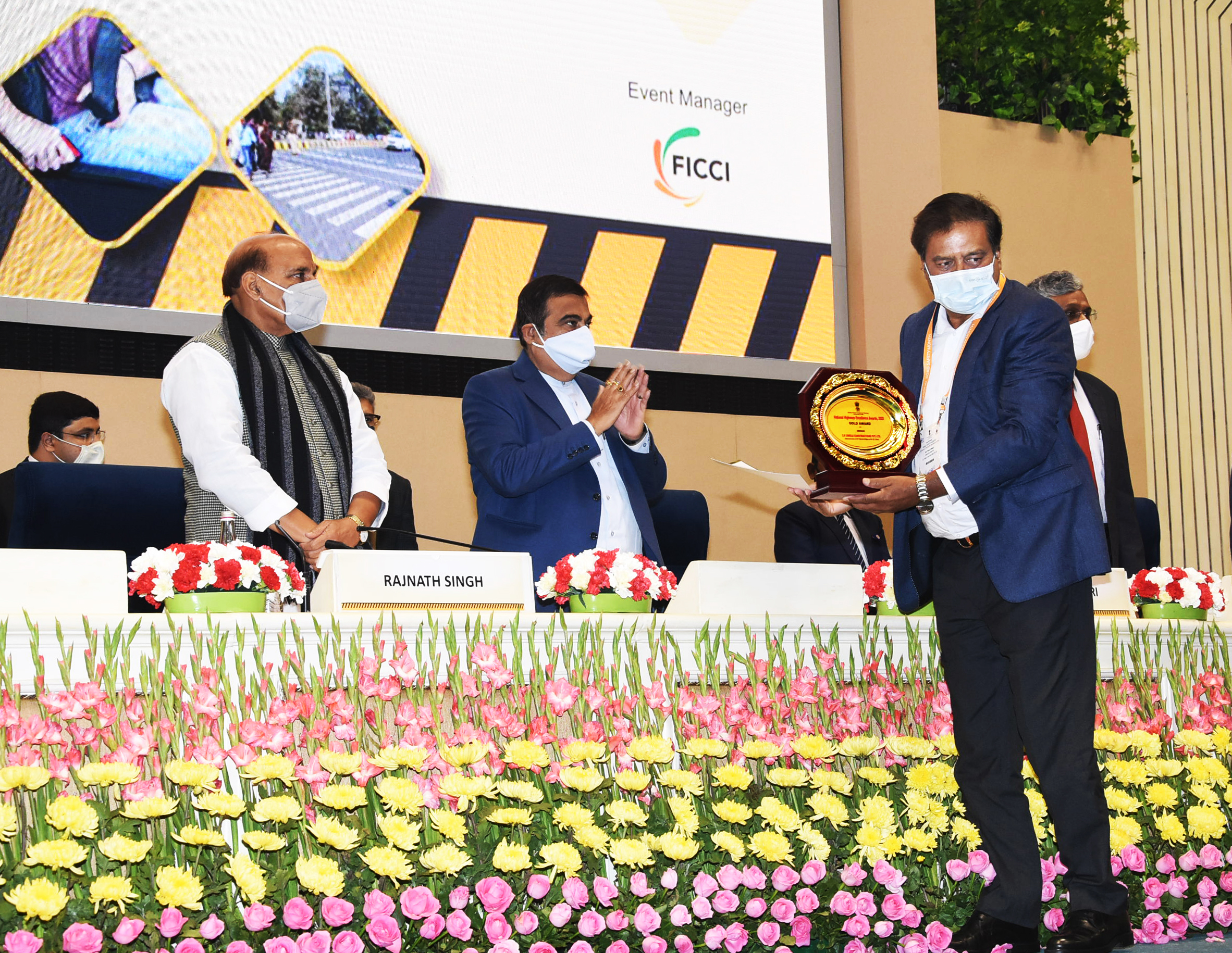 The company has been honoured with prestigious National Highways Excellence Award 2020 in Bridge catoegory by National Highway Authority of India (NHAI)