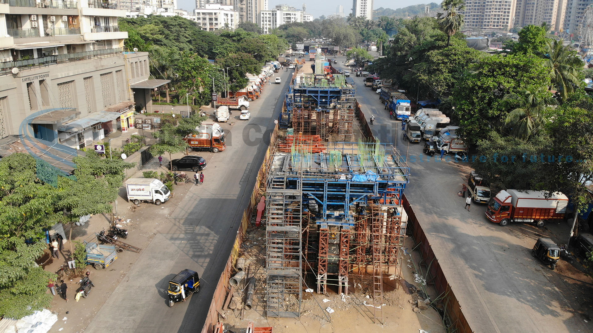 Design & Construction of Flyovers and Elevated Rotary along Goregaon – Mulund Link Road, Mumbai