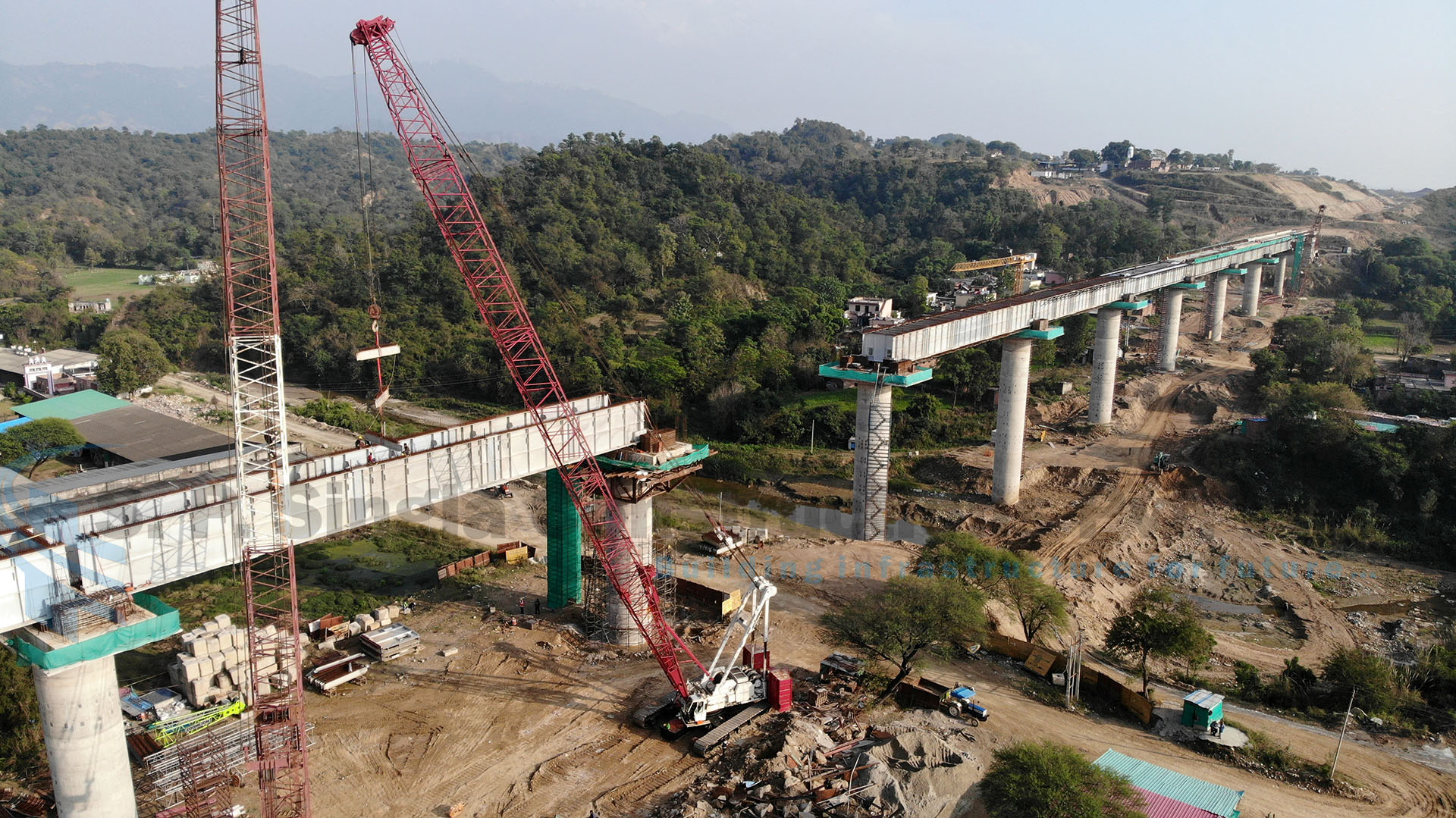 Construction of 5 Railway Bridges over Donal Khad, Dabatwali Khad, Balaknath Khad, Dharot I & II Nala in the state of Punjab & Himachal Pradesh
