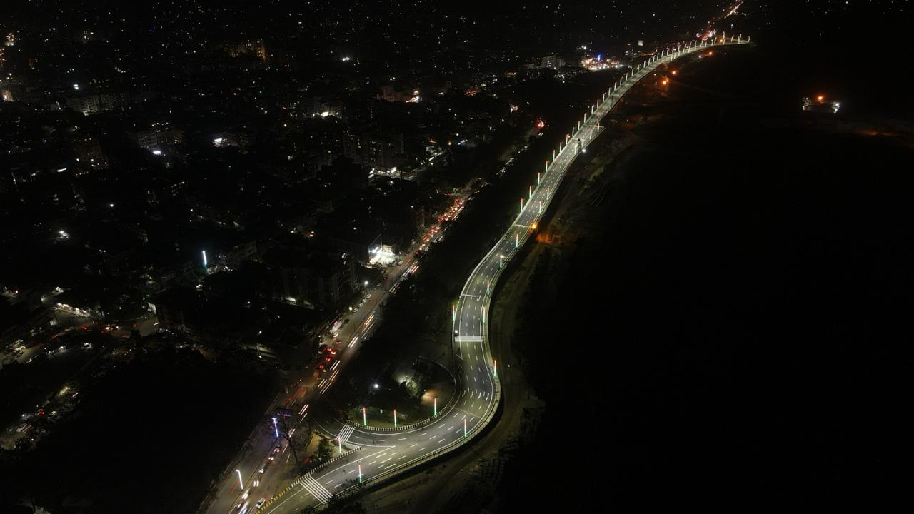 South Bank Elevated Corridor of the Guwahati – North Guwahati Bridge in the State of Assam