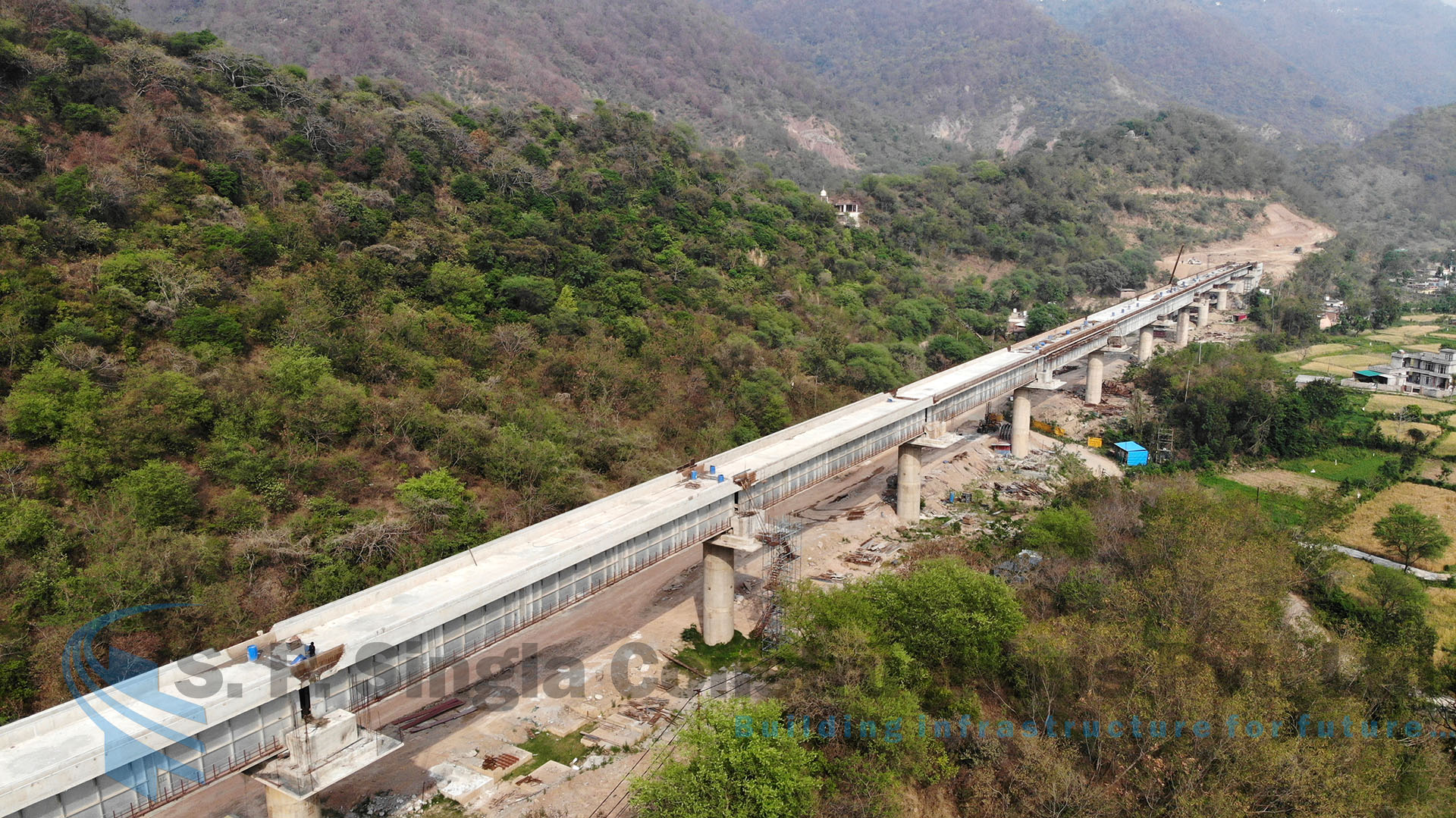 Construction of 5 Railway Bridges over Donal Khad, Dabatwali Khad, Balaknath Khad, Dharot I & II Nala in the state of Punjab & Himachal Pradesh