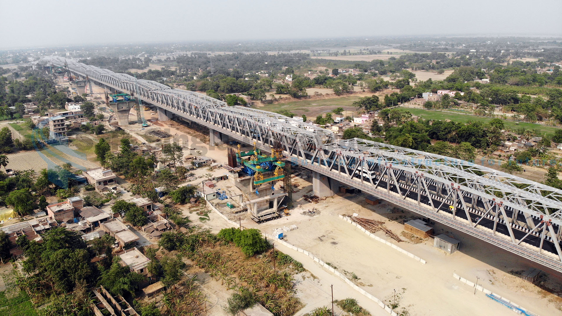 New 4-Lane Extradosed Bridge (MG Setu) across the Ganges on NH-19 at Patna in the state of Bihar