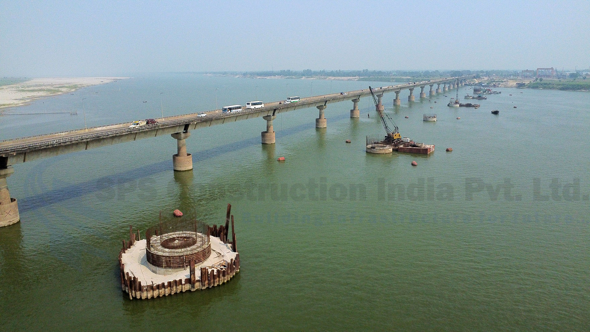 4 Lane Bridge across the Ganges parallel to existing Vikramshila Setu in the State of Bihar