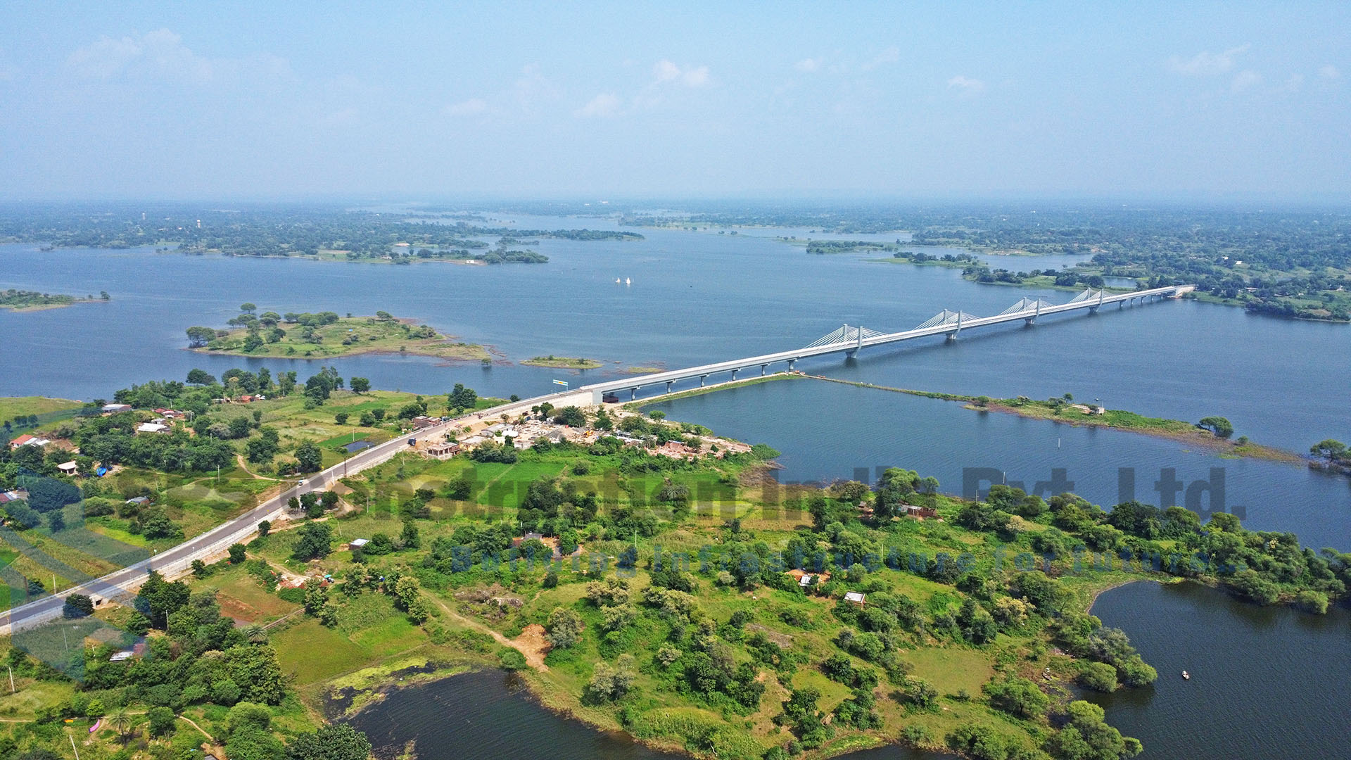 High Level Bridge across river Mahi at Sangameshwar on Chikhli-Anandpuri road, Dungarpur,Rajasthan