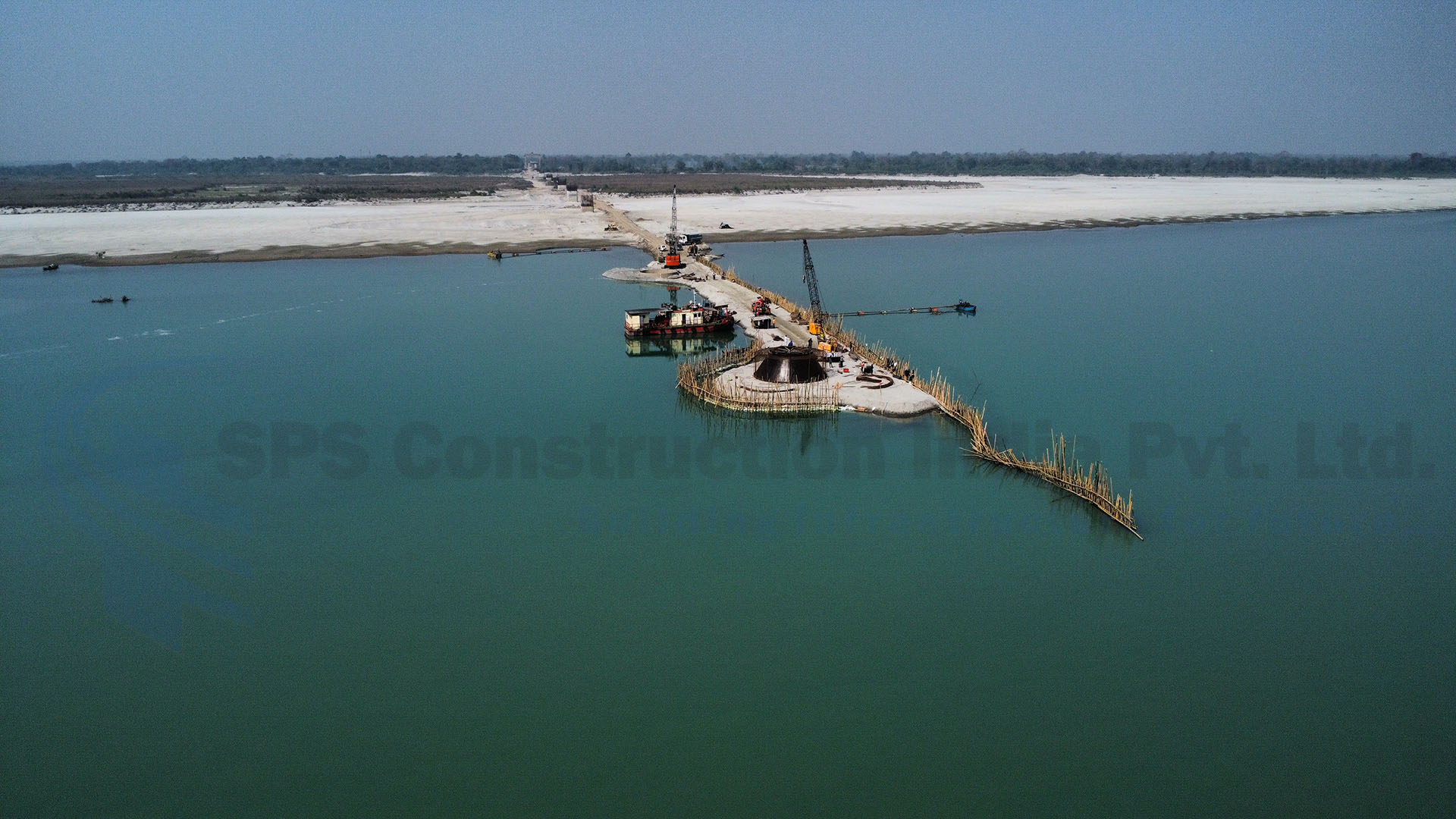 Construction of 2 Lane Major Bridge incl. approaches across Brahmputras between Majuli & Jorhat on NH-715K in the state of Assam